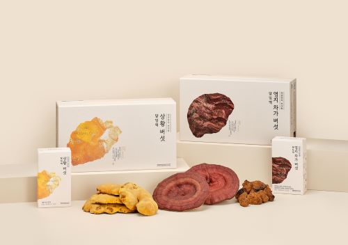 KGC인삼공사가 ‘상황버섯 달임액‘과 ’영지차가버섯 달임액‘ 2종을 출시했다.