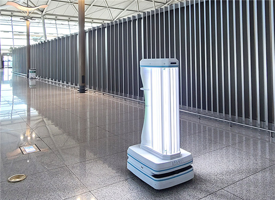 엠디세이프 인공지능 방역로봇 ‘아담 21’이 2023년 혁신제품 선정과 ‘제4차 혁신제품 시범구매 사업’에 선정됐다.